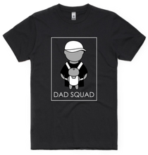 Load image into Gallery viewer, Dad Squad/Baby Squad Adult T-Shirt &amp; Baby Onesie Set
